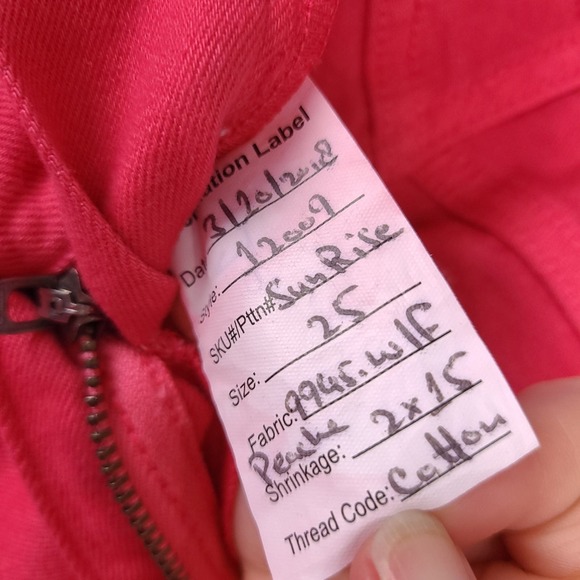 NWT DL1961 Florence Tie-Dye Pink Skinny Jeans Size 25 Raw Hem - Picture 8 of 9